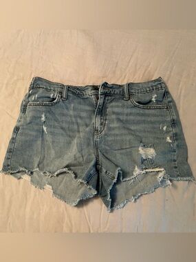 aerie Daydream Shorts - light wash